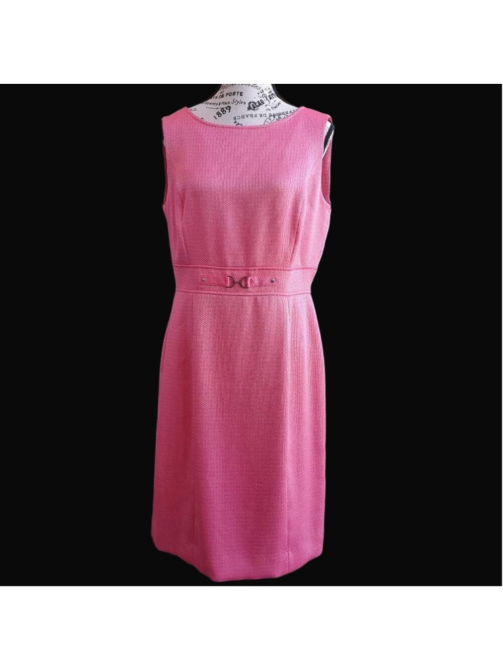 Tahari Pink Shift Dress NWT